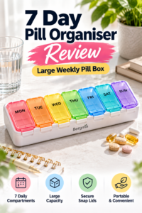 Read more about the article 7 Day Pill Organiser Reviews: Is This Large Weekly Pill Box Worth It?