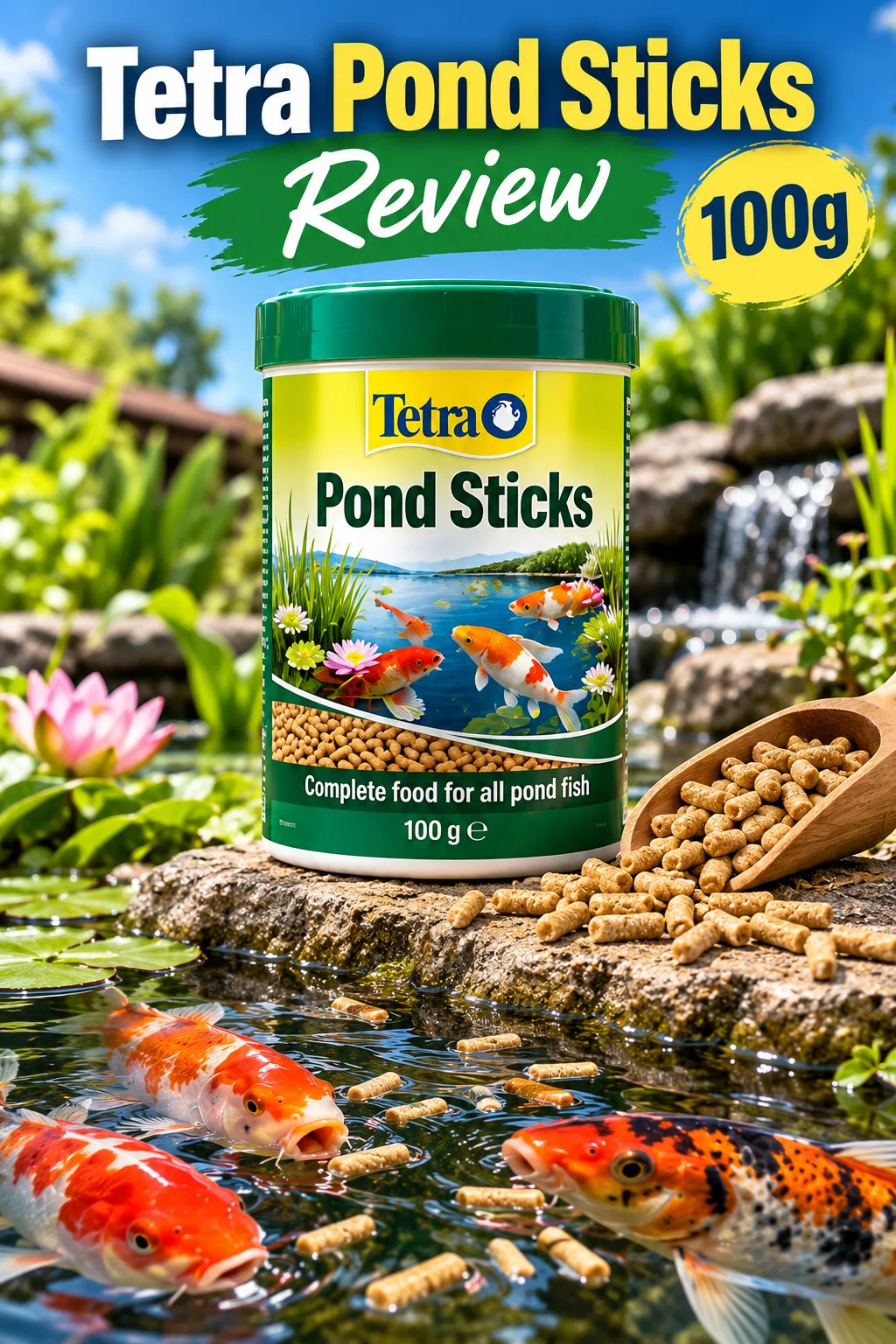 Read more about the article Tetra Pond Sticks 100g Reviews: Is This Fish Food Worth Buying?